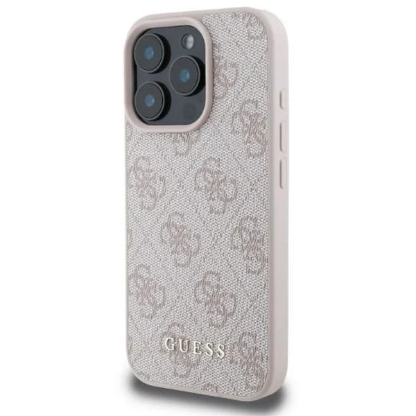 Guess - Hardcase 4G Classic (GUHCP16XG4GFPI) - iPhone 16 Pro Max - Pink