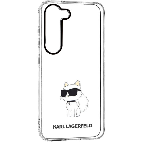 Karl Lagerfeld - Hardcase Transparent (KLHCS23SHNCHTCT) - Samsung Galaxy S23 - Ikonik Choupette