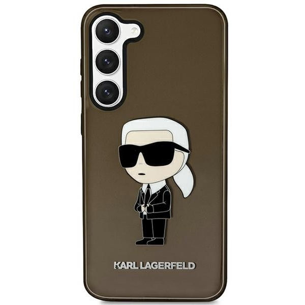 Karl Lagerfeld - Hardcase (KLHCS23MHNIKTCK) - Samsung Galaxy S23 Plus - Ikonik Karl Lagerfeld