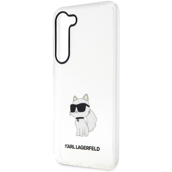 Karl Lagerfeld - Hardcase Transparent (KLHCS23MHNCHTCT) - Samsung Galaxy S23 Plus - Ikonik Choupette