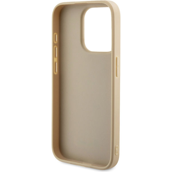 Guess - Saffiano Iridescent Script (GUHCP15LPSAIRSD) - iPhone 15 Pro - Gold