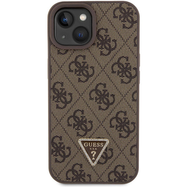 Guess - Crossbody 4G Metal Logo (GUHCP15SP4TDSCPW) - iPhone 15 - Brown