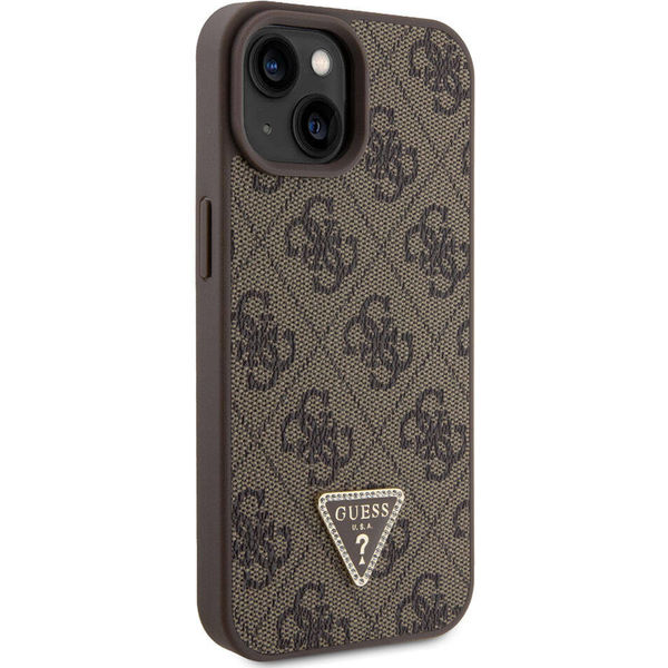 Guess - Crossbody 4G Metal Logo (GUHCP15SP4TDSCPW) - iPhone 15 - Brown