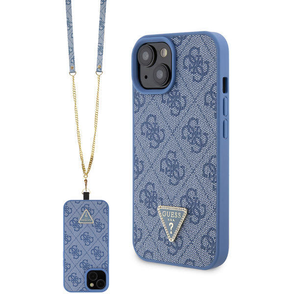 Guess - Crossbody 4G Metal Logo (GUHCP15SP4TDSCPB) - iPhone 15 - Blue