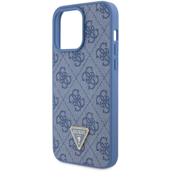 Guess - Crossbody 4G Metal Logo (GUHCP15LP4TDSCPB) - iPhone 15 Pro - Blue