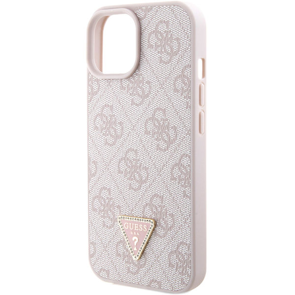 Guess - Crossbody 4G Metal Logo (GUHCP15MP4TDSCPP) - iPhone 15 Plus - Pink