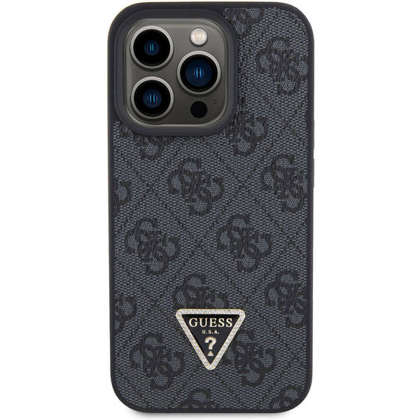 Guess - Crossbody 4G Metal Logo (GUHCP15XP4TDSCPK) - iPhone 15 Pro Max - Black