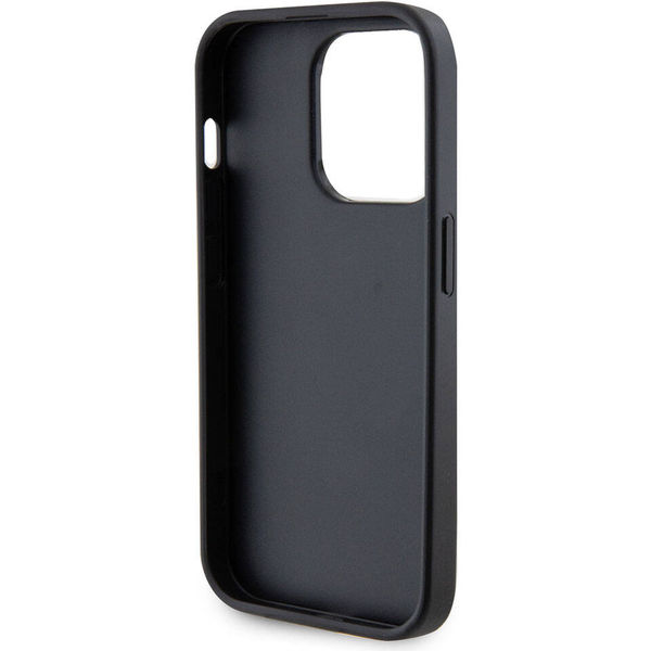 Guess - Strass Metal Logo (GUHCP15LPS4DGPK) - iPhone 15 Pro - Black