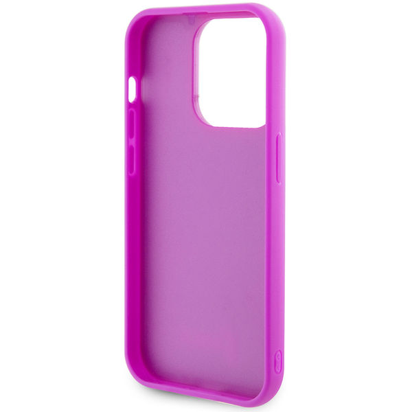 Guess - Disco Metal Script (GUHCP15LPMSDGSF) - iPhone 15 Pro - Fuchsia