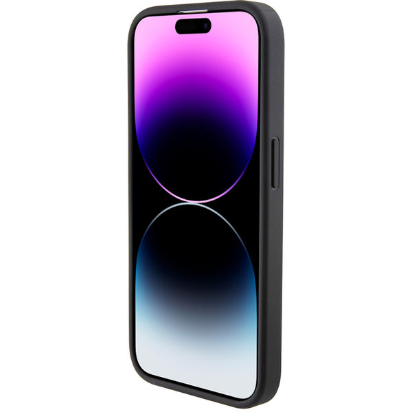 Karl Lagerfeld - Diagonal Quilted K Pattern (KLHCP15LPQKPMK) - iPhone 15 Pro - Black