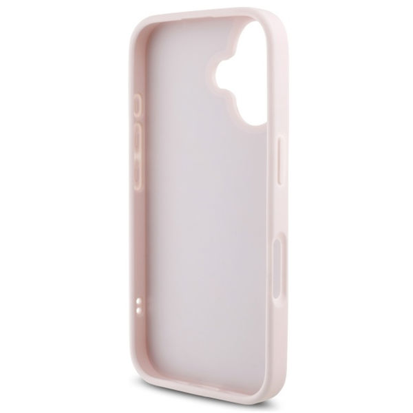 Karl Lagerfeld - Diagonal Quilted (KLHCP16SPQDSMGP) - iPhone 16 - Pink