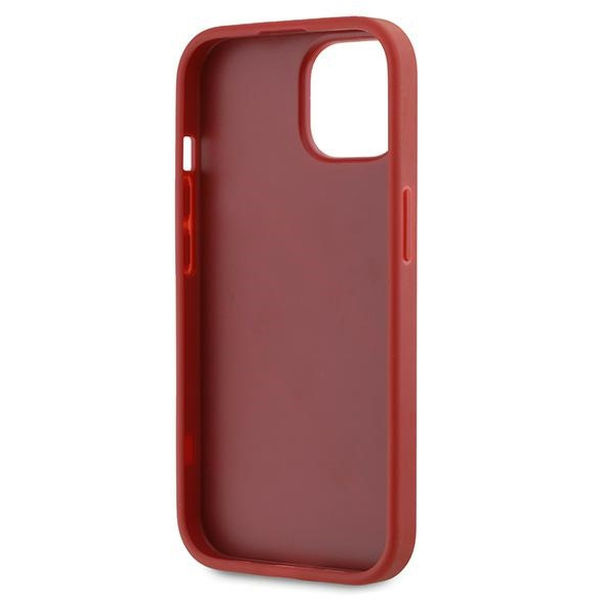 Karl Lagerfeld - Diagonal Quilted Script (KLHCP15SPQDSMGR) - iPhone 15 - Red