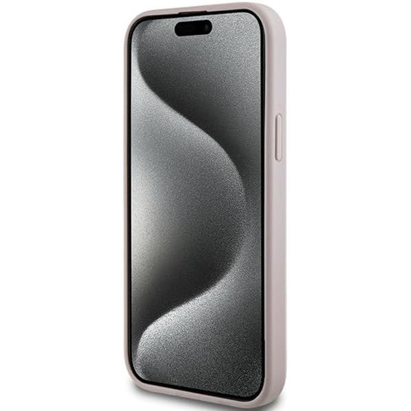 Guess - 4G Collection Leather MagSafe (GUHMP15SG4GFRP) - iPhone 15 - Pink