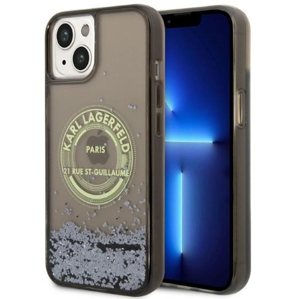 Karl Lagerfeld - Hardcase Liquid Glitter (KLHCP14SLCRSGRK) - iPhone 14 - RSG