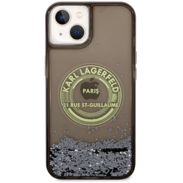 Karl Lagerfeld - Hardcase Liquid Glitter (KLHCP14SLCRSGRK) - iPhone 14 - RSG