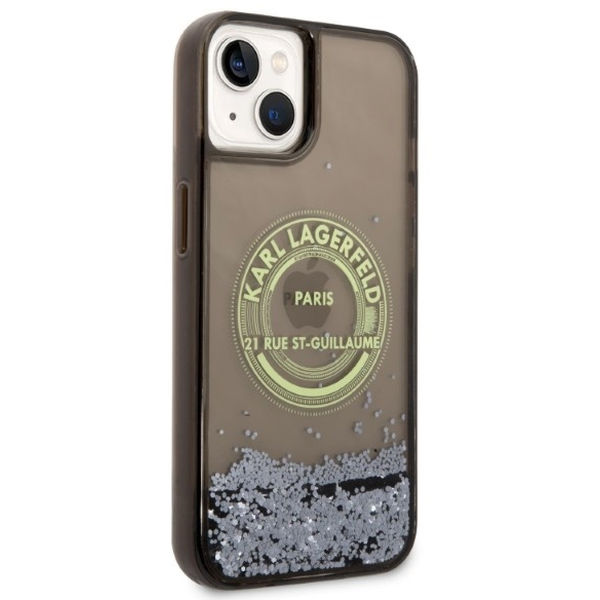 Karl Lagerfeld - Hardcase Liquid Glitter (KLHCP14SLCRSGRK) - iPhone 14 - RSG
