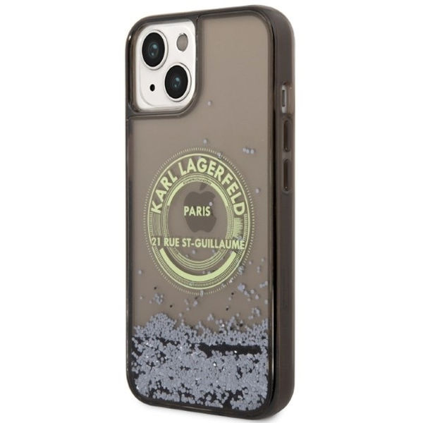 Karl Lagerfeld - Hardcase Liquid Glitter (KLHCP14SLCRSGRK) - iPhone 14 - RSG