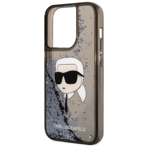 Karl Lagerfeld - Hardcase Glitter (KLHCP14XLNKHCK) - iPhone 14 Pro Max - Karl Head