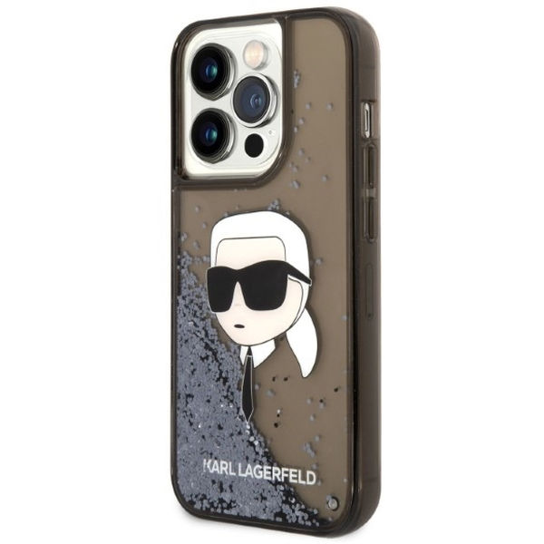 Karl Lagerfeld - Hardcase Glitter (KLHCP14XLNKHCK) - iPhone 14 Pro Max - Karl Head