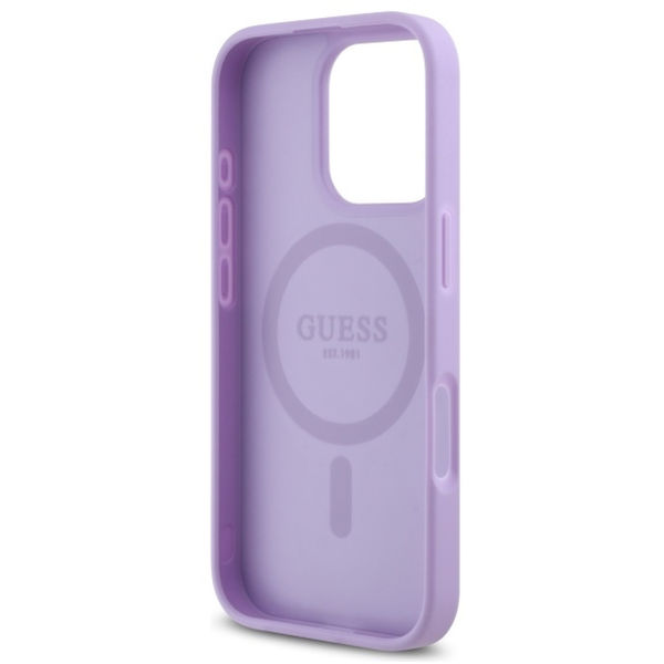 Guess - Saffiano MagSafe (GUHMP16XPSAHMCU) - iPhone 16 Pro Max - Purple