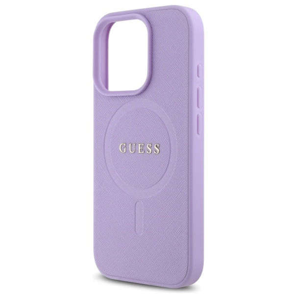 Guess - Saffiano MagSafe (GUHMP16XPSAHMCU) - iPhone 16 Pro Max - Purple