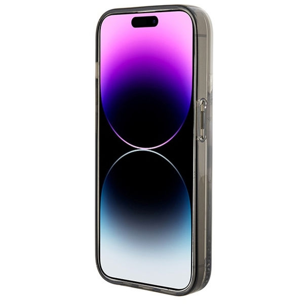 Karl Lagerfeld - Hardcase Liquid Glitter (KLHCP15LLKKNSK) - iPhone 15 Pro - Transparent Ikonik