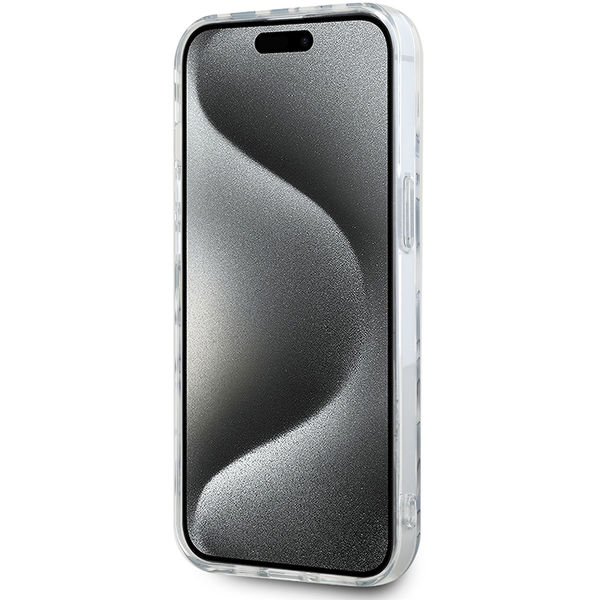 Karl Lagerfeld - IML Luxury (KLHCP15SHZBPKCCK) - iPhone 15 - Zebra Pattern&Cord
