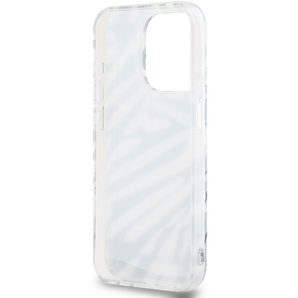 Karl Lagerfeld - IML Luxury (KLHCP15XHZBPKCCK) - iPhone 15 Pro Max - Zebra Pattern&Cord