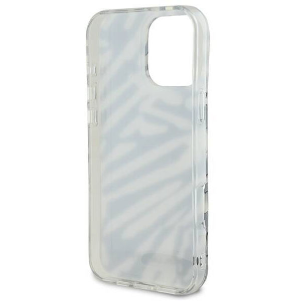 Karl Lagerfeld - IML Luxury (KLHCP16LHZBPKCCK) - iPhone 16 Pro - Zebra Pattern&Cord