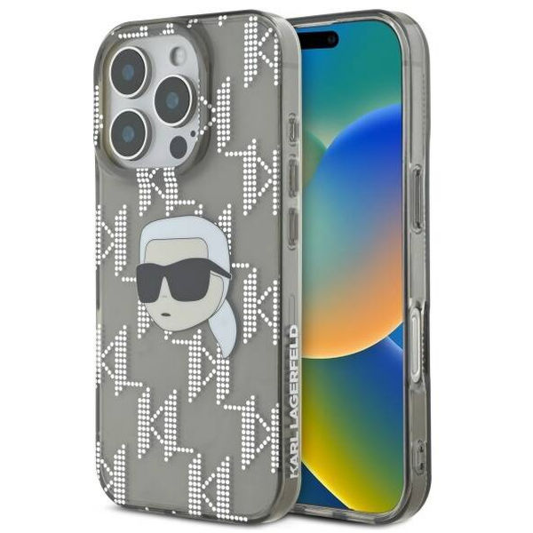 Karl Lagerfeld - IML Luxury Electroplated (KLHCP16LHKLPKHK) - iPhone 16 Pro - Karl Head
