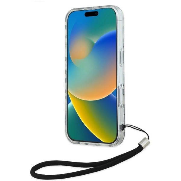 Karl Lagerfeld - IML Luxury (KLHCP16SHZBPKCCK) - iPhone 16 - Zebra Pattern&Cord