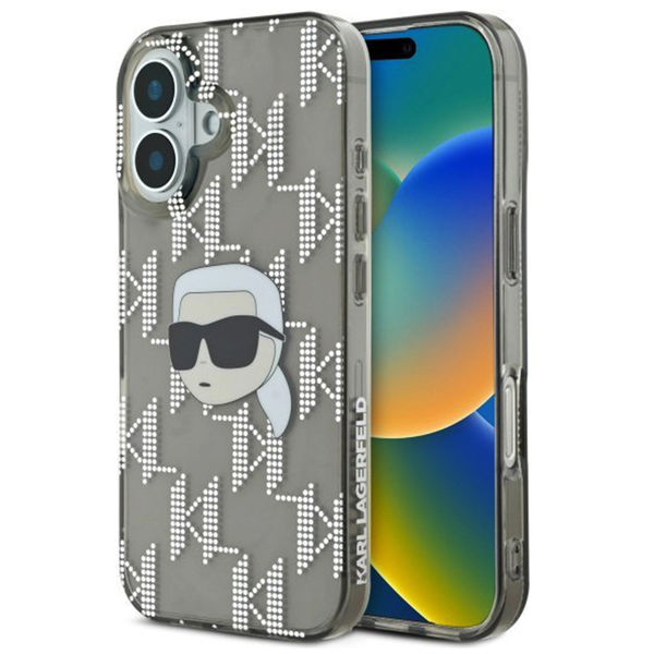 Karl Lagerfeld - IML Luxury Electroplated (KLHCP16SHKLPKHK) - iPhone 16 - Karl Head