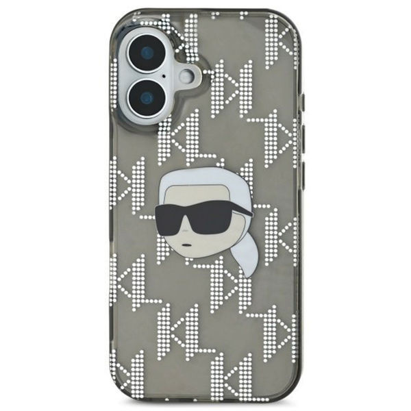 Karl Lagerfeld - IML Luxury Electroplated (KLHCP16SHKLPKHK) - iPhone 16 - Karl Head