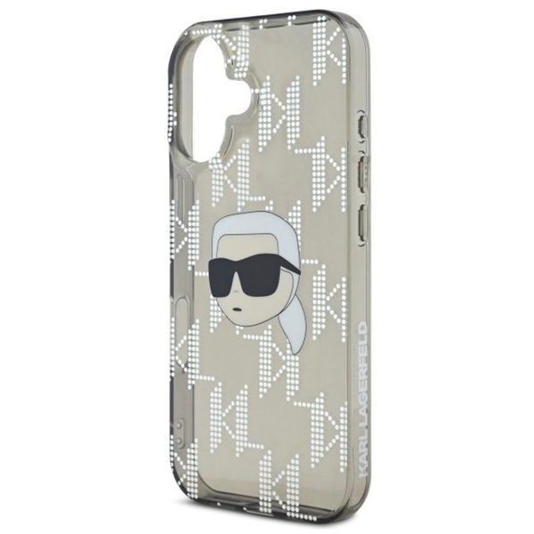 Karl Lagerfeld - IML Luxury Electroplated (KLHCP16SHKLPKHK) - iPhone 16 - Karl Head