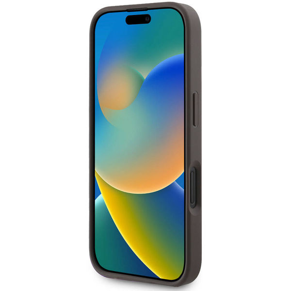 Guess - Hardcase 4G Printed Stripes MagSafe (GUHMP16SP4RPSW) - iPhone 16 - Brown