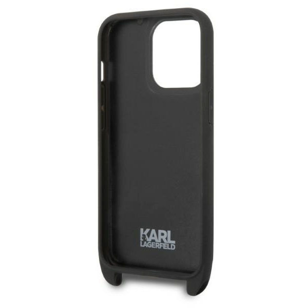 Karl Lagerfeld - Hardcase Monogram (KLHCP14LSTKMK) - iPhone 14 Pro - Ikonik Patch