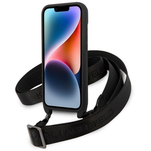 Karl Lagerfeld - Hardcase Monogram (KLHCP14MSTKMK) - iPhone 14 Plus - Ikonik Patch