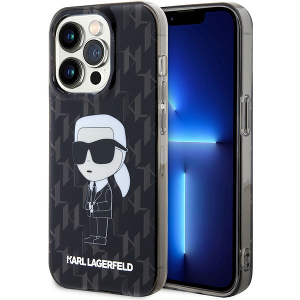 Karl Lagerfeld - Hardcase Monogram (KLHCP15XHNKMKLK) - iPhone 15 Pro Max - Ikonik