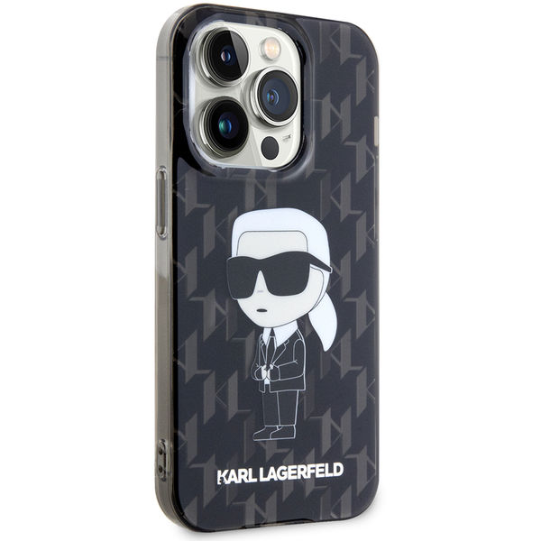 Karl Lagerfeld - Hardcase Monogram (KLHCP15XHNKMKLK) - iPhone 15 Pro Max - Ikonik