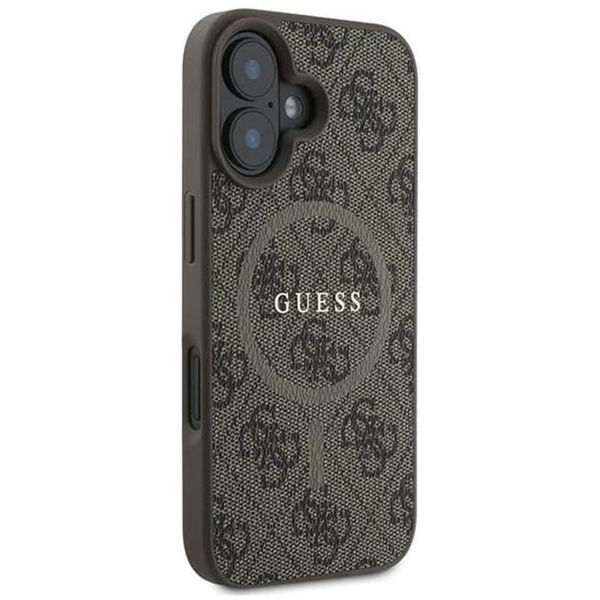 Guess - 4G Ring Classic Logo MagSafe (GUHMP16SG4GFRW) - iPhone 16 - Brown