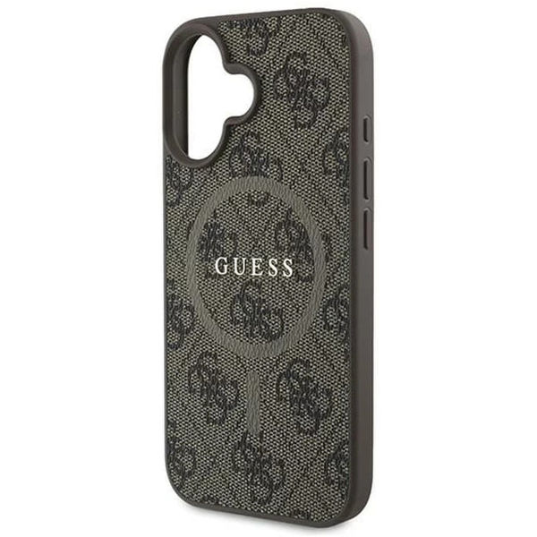 Guess - 4G Ring Classic Logo MagSafe (GUHMP16SG4GFRW) - iPhone 16 - Brown