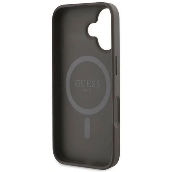 Guess - 4G Ring Classic Logo MagSafe (GUHMP16SG4GFRW) - iPhone 16 - Brown