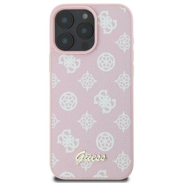 Guess - Peony Script MagSafe (GUHMP16XPGPYSP) - iPhone 16 Pro Max - Pink