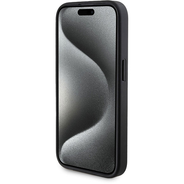 Guess - Hardcase Powerbank MagSafe (GUBPM5P15L4GEMGK) - iPhone 15 Pro - Black