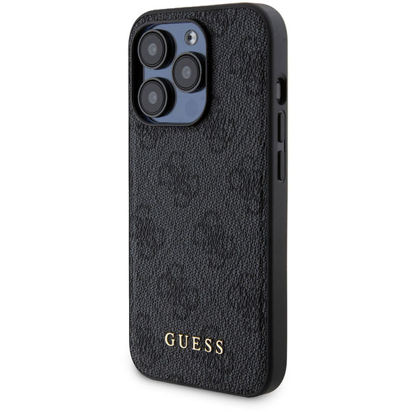 Guess - Hardcase Powerbank MagSafe (GUBPM5P15L4GEMGK) - iPhone 15 Pro - Black