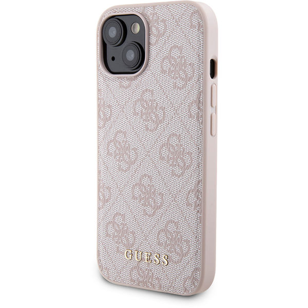 Guess - Hardcase Powerbank MagSafe (GUBPM5P15S4GEMGP) - iPhone 15 - Pink