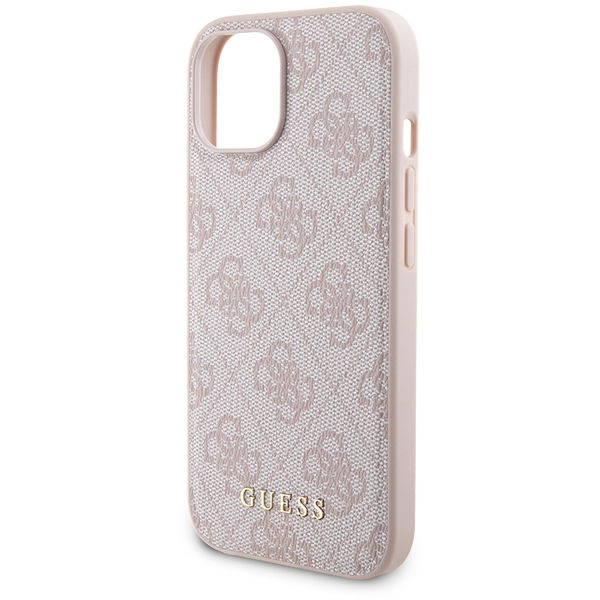 Guess - Hardcase Powerbank MagSafe (GUBPM5P15S4GEMGP) - iPhone 15 - Pink
