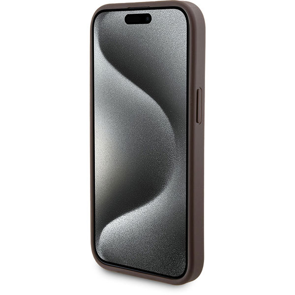 Guess - Hardcase Powerbank MagSafe (GUBPM5P15S4GEMGW) - iPhone 15 - Brown