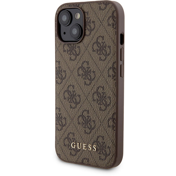Guess - Hardcase Powerbank MagSafe (GUBPM5P15S4GEMGW) - iPhone 15 - Brown