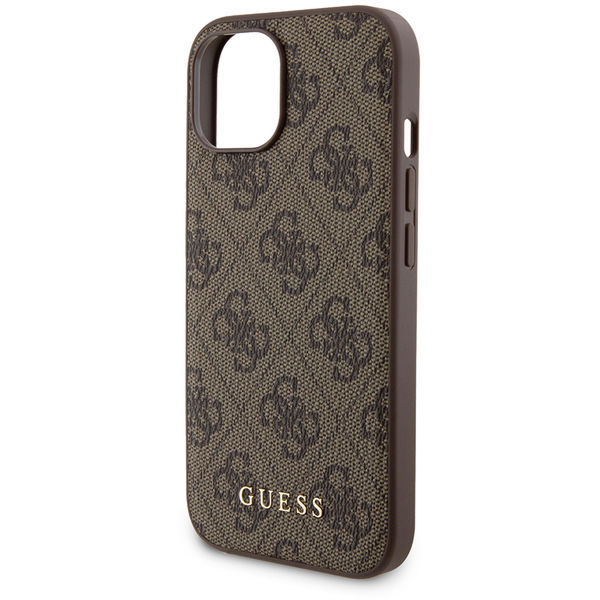 Guess - Hardcase Powerbank MagSafe (GUBPM5P15S4GEMGW) - iPhone 15 - Brown